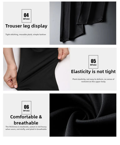 Big Size 10XL Winter Pants Men Fleece Lined Elastic Waist Strtch Trousers Male Thick Warm Straight Business Work Wear Plus Large