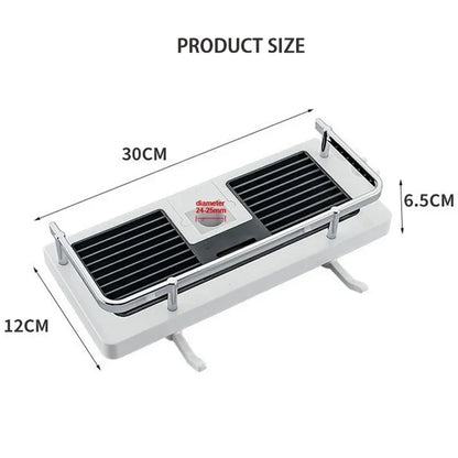 Dusche Lagerung Halter Bad Regal Pole Regale Shampoo Tablett Stehen Kein Bohren Hebe Stange Dusche Kopf Halter Rack Organizer