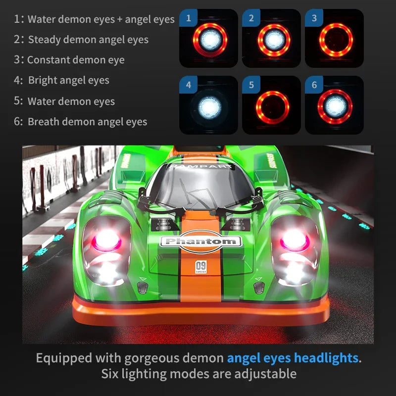 16307PRO 1:16 70KM/H Brushless Remote Control Car High Speed Drift Racing Car Four Wheel Drive Off Road Vehicle Boys Toy Gift.