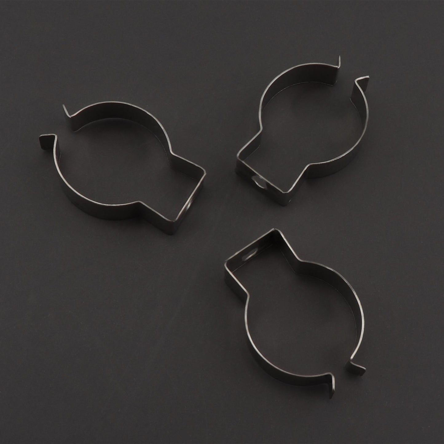 50pcs T8 U Clips Holder Bracket for LED Light Bulbs Fluorescent Tube Pipe Clamps Factory Fluorescent Lamps.