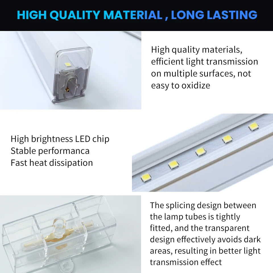 Hexagon LED lighting for DIY Garage Barbecue Shop Barbershop Gym Bar Car Showroom 4S Workshop Ceiling Light Honeycomb Tube.