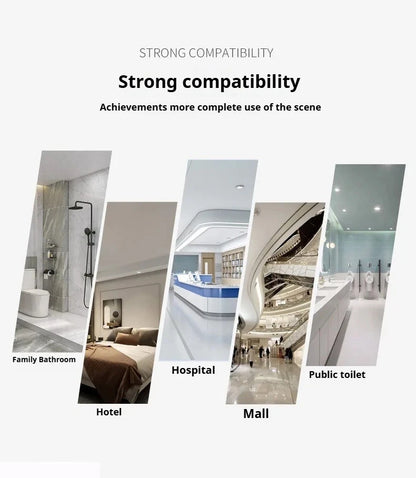 Hotel-Shampoo- und Duschgel, separate Flaschen, Wandmontage, kein Stanzen, Händedesinfektionsboxen, wandmontierte manuelle Seifenspender