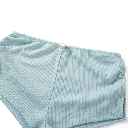 Women Side Split Shorts Pajama Shorts Y2K Soft Comfy Ruched Elastic Waist Lounge Pants Stretch Sleep Pj Bottoms Sleepwear.