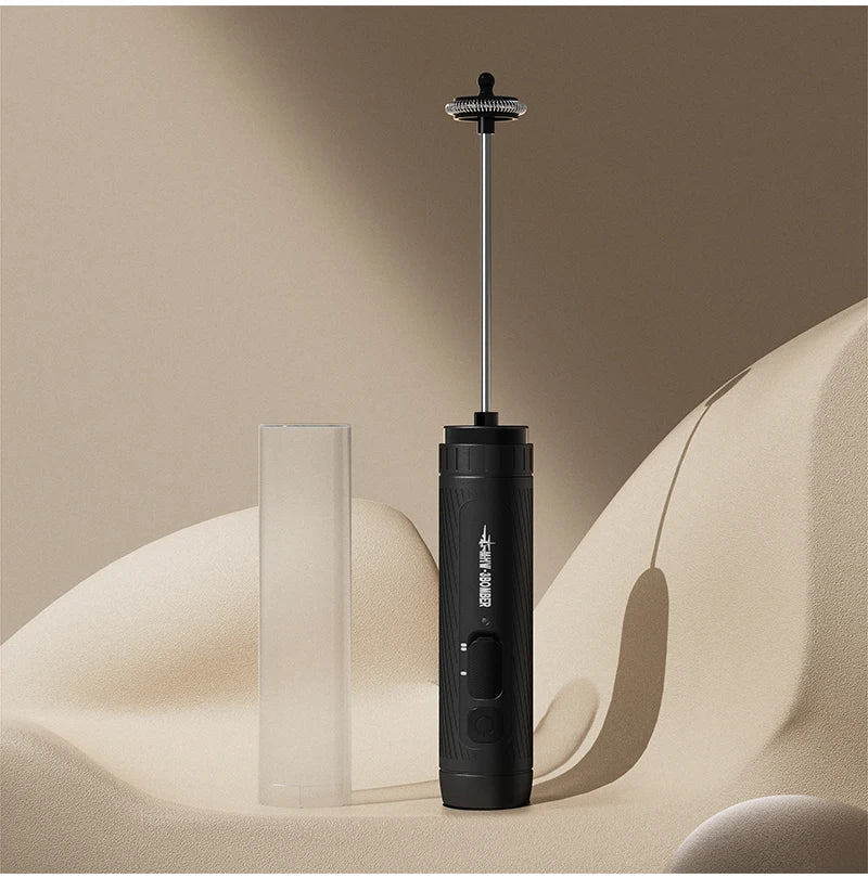 MHW-3BOMBER Official Electric Milk Frother Portable Home Barista Tools Kitchen Accessories