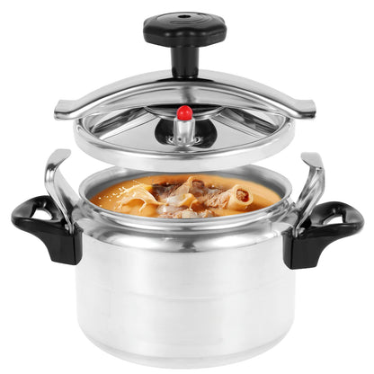Small Pressure Cooker 3 Litre Pressure Canner with Safety Valve Suitable for All Hob Types Multipurpose Pressure Cooker Pot.