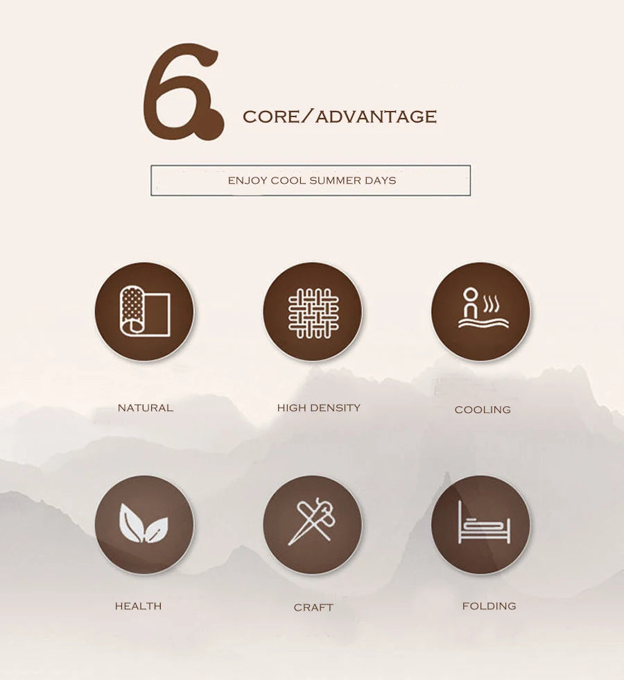 WOSTAR Summer cooling mattress 150 adult baby air conditioning cool sleeping mat cold bed sheet protection pad queen king size.