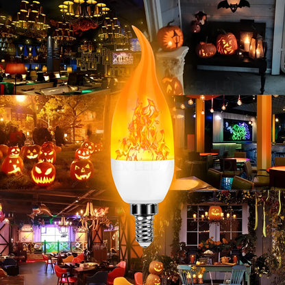 USB LED E27 Flamme Glühbirne Feuer E14 lampe Mais Birne Flackern LED Licht Dynamische Flamme Wirkung 3W 5W 7W 9W 110V-220v für Home Beleuchtung