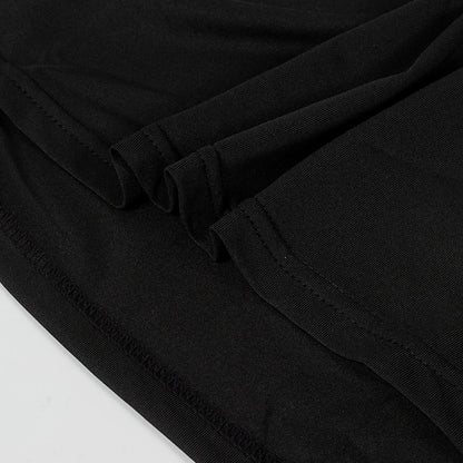 Mens Bodybuilding Sports Tight T-shirt Summer Compression Turtleneck Short Sleeve Gym Fitness Running Quick Dry Male Workout Top.