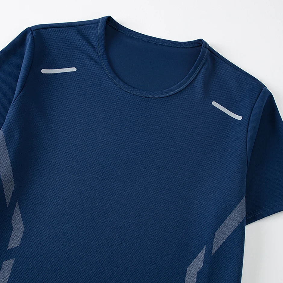 1/2/4 Piece Men's Quick Drying Sports Suit Casual Breathable Short Sleeved T-shirt Pocket Versatile Shorts For Teenagers To Wear