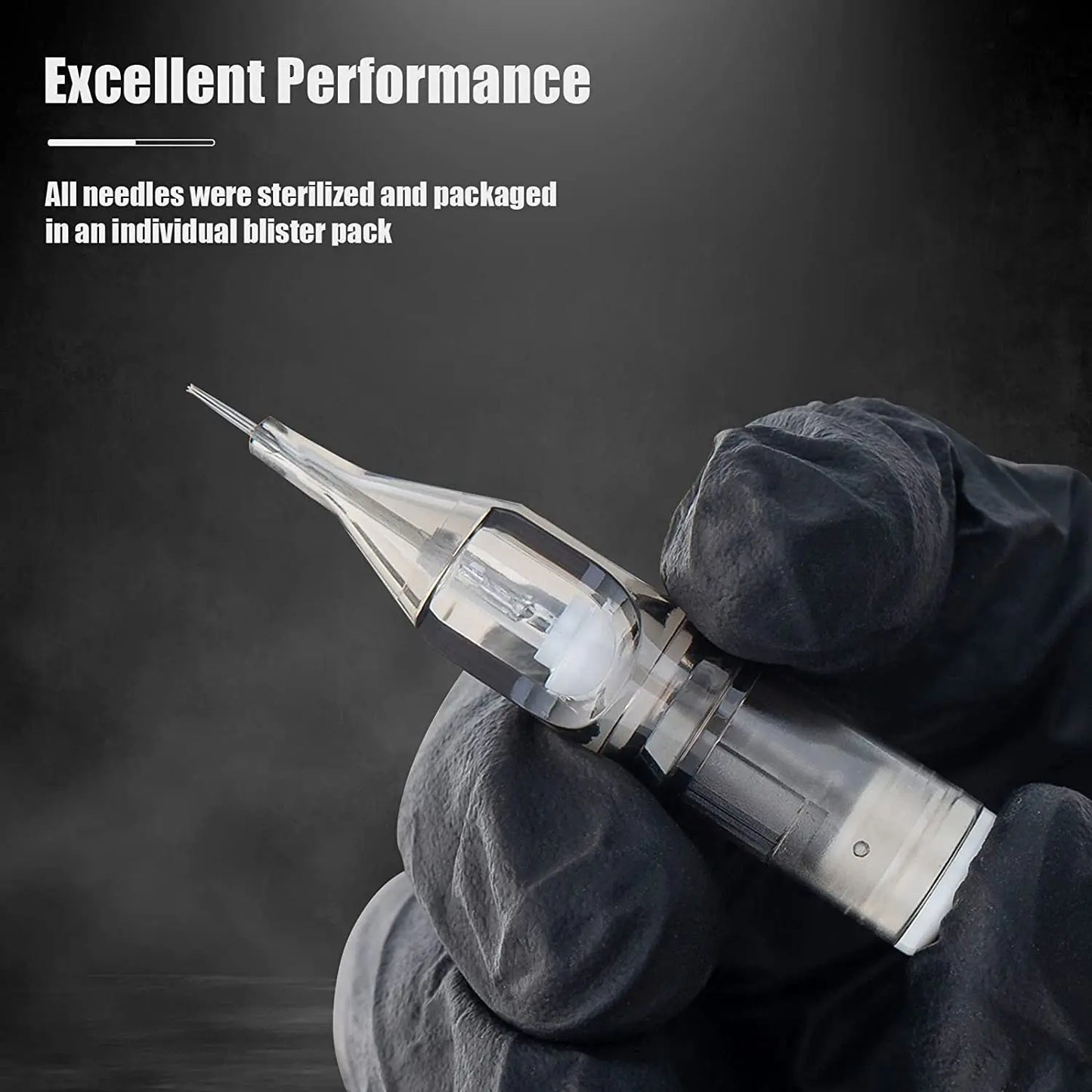 EZ Revolution Tattoo Cartridge Needle Round Liner (RL)  #12 (0.35 MM) #10 (0.30 ) Long Taper Rotary Machine Supply 20 Pcs/Box.