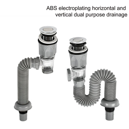 1Pc Küche Waschbecken Abflussrohr Flexible Dehnbare Deodorant Sieb Pipeline Badezimmer Waschbecken Anti Verstopfung Zubehör