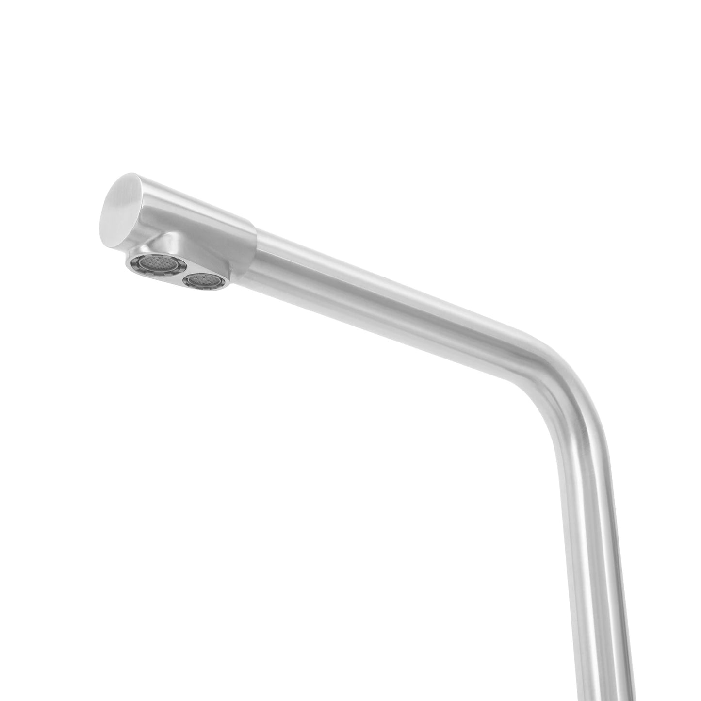 Edelstahlspüle, Küchenspüle, kleine Küchenspüle, Mini-Spüle mit Wasserhahn und Abfluss, 50 x 28 cm