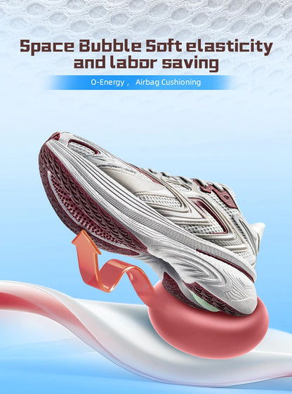 ONEMIX Stylish Retro Jogging Shoes for Couples Unisex Dad Shoes for Spring/summer Casual Racing Running Shoes Light Sneakers.