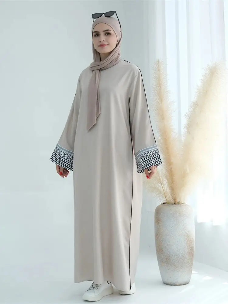 Ramadan Eid Plain Modest Abaya Dubai Muslim Islam Kaftan Dress Abayas For Women Kebaya Caftan Marocain Vestidos Robe Musulmane.
