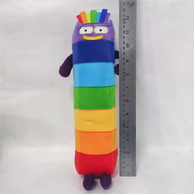 10pcs Cartoon number Plush Doll Toy Educational Stuffed Movie TV number Toys Kids Gift early childhood education doll.