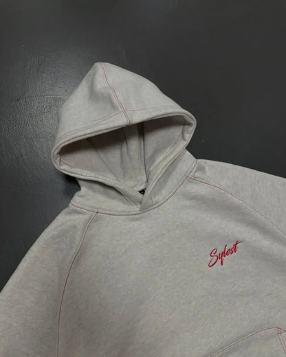 Y2k American retro casual men clothing letter embroidered sportswear Harajuku Gothic streetwear couple casual oversized suit.