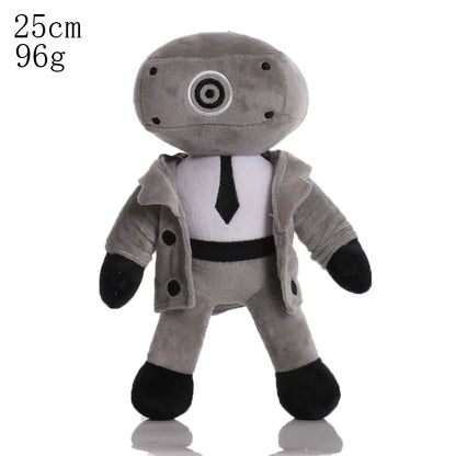Skibidi Toilet Plush Doll Toys Collectible Gifts for Kids Fans Adults Birthday Anime Game Figure Titan TV Man Cameraman