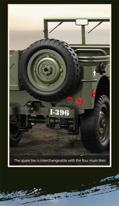 JJRC C8815 RTR 1/10 2.4G 4WD RC Car Off-Road Climbing LED Light Optional Winch Canopy Metal Frame Rock Crawler Vehicles Models.