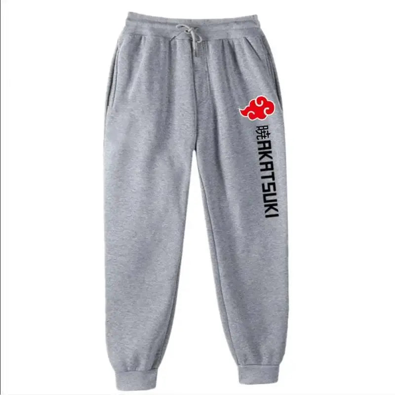 Fashion Print Men's Women's Jogging Hip Hop Pants Street Clothing Hot Selling Anime Pants Akatsuki Fleece Trousers S-3XL.