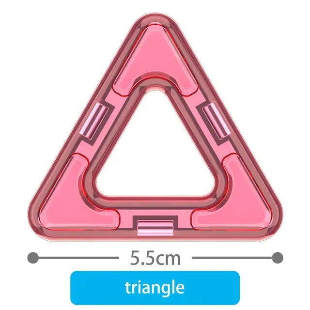 1pcs Big Size Magnetic Designer Magnet Building Blocks Accessories Educational Model Constructor Toys For Children Gifts