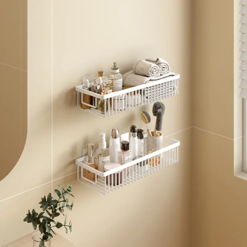 Bad Zubehör Regal Organizer Dusche Küche Lagerung Rack Wand Raum Aluminium Wc Shampoo Halter Regale 25CM