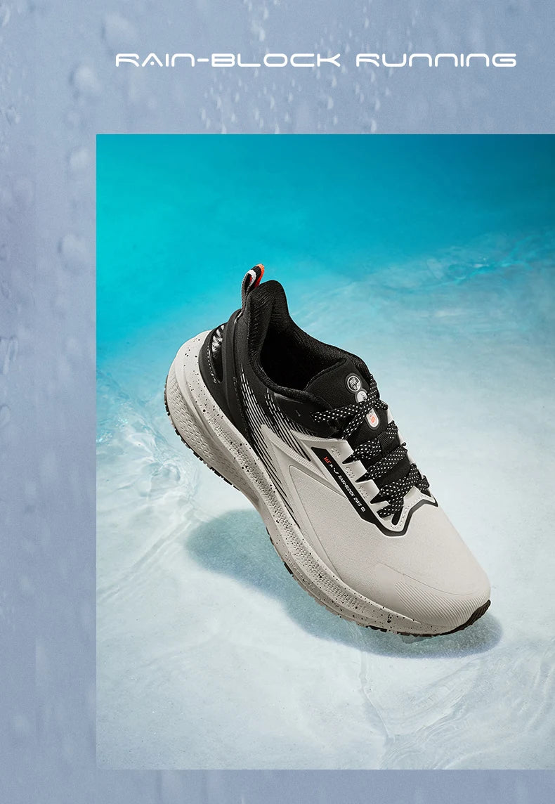 361 Degrees NEW Rainblock 7.0 Anti Splash Rainproof Running Shoes Technology Night Reflective Cushioning Man Sneakers 572342228