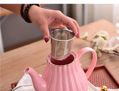 English set ceramic afternoon tea.