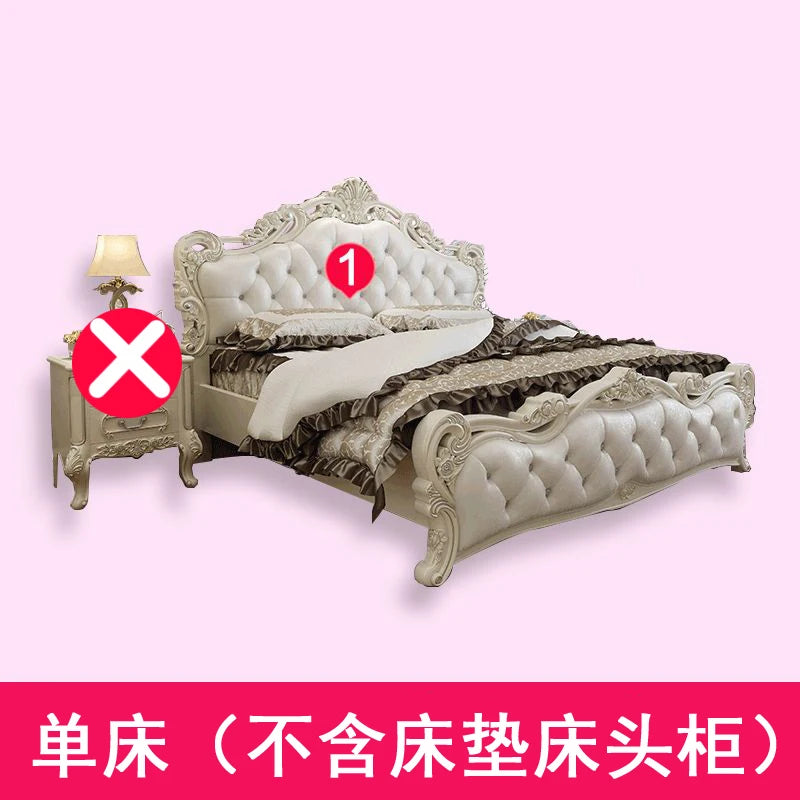 Multifunktionales Doppelbett mit Stauraum, europäisches minimalistisches Camping-Zubehörbett, luxuriöse moderne Camas De Dormitorio-Möbel