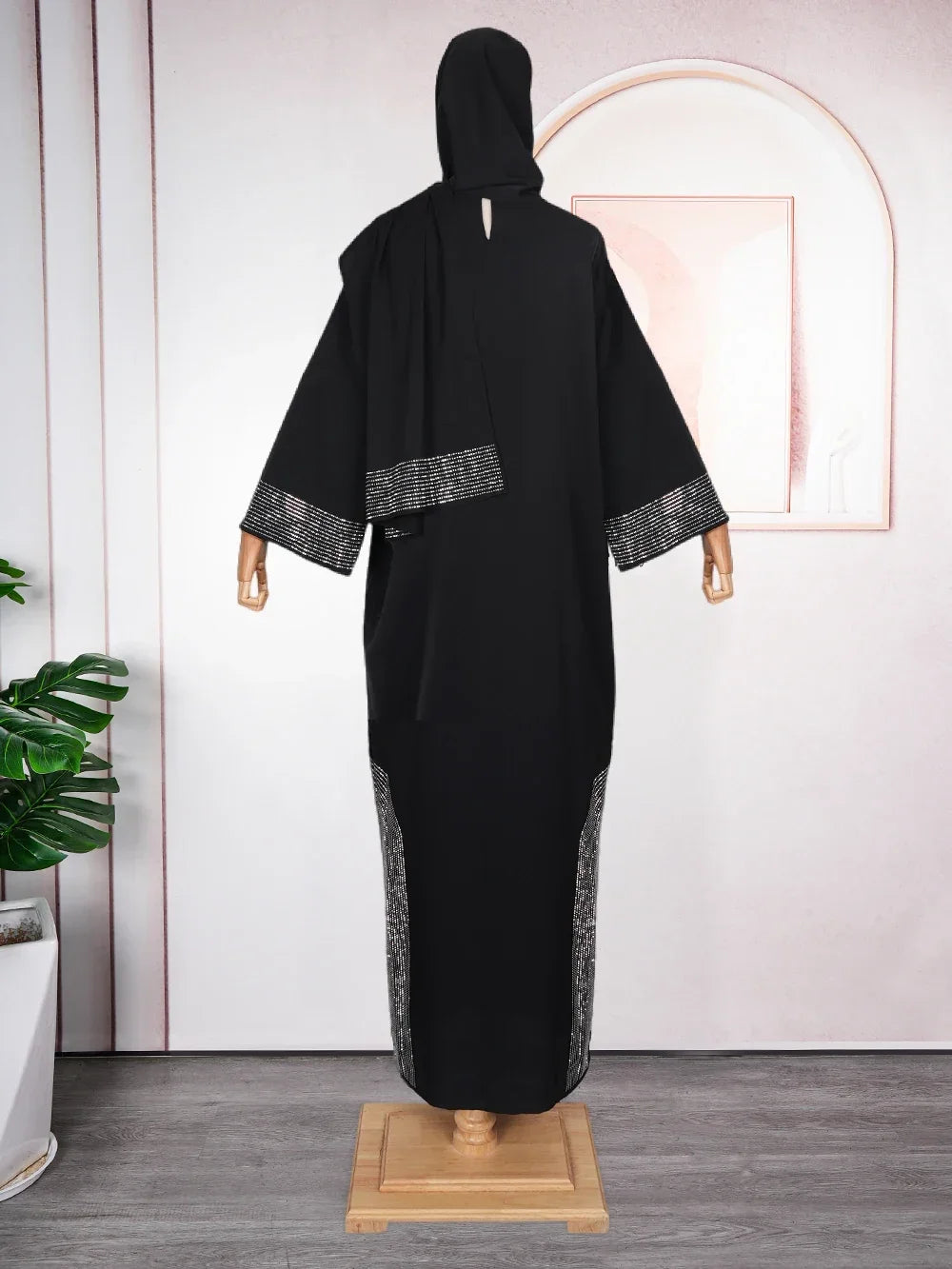 Abayas For Women Dubai Luxury 2024 African Muslim Fashion Dress Caftan Marocain Evening Party Dresses Boubou Robe Djellaba Femme.