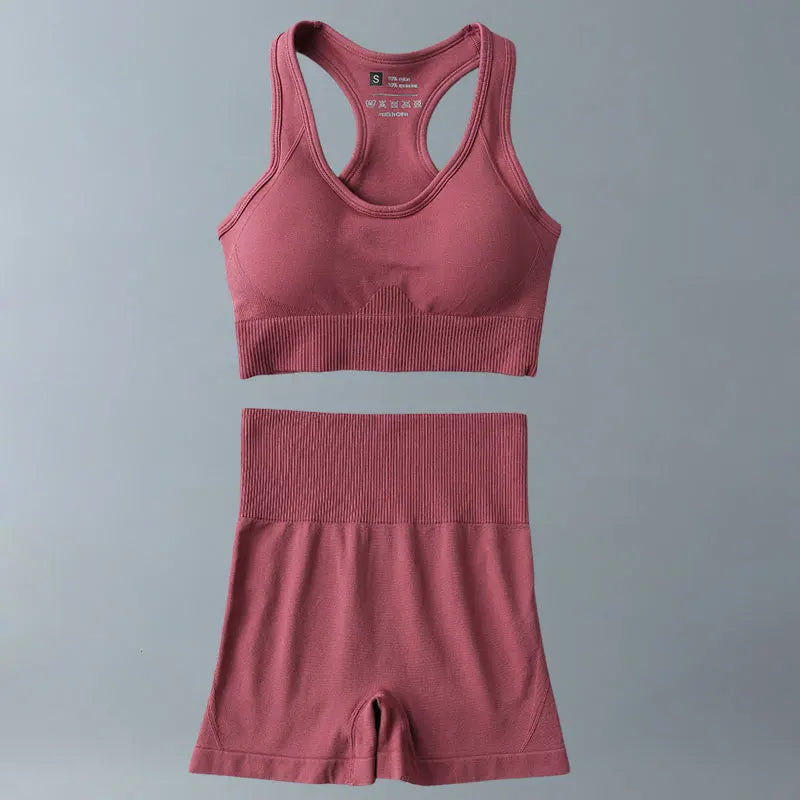 2/3/4pcs Seamless Gym Set Sport outfit Suits for Fitness Clothing Yoga Set For Women Sportswear Yoga Clothes Woman Active Wear.