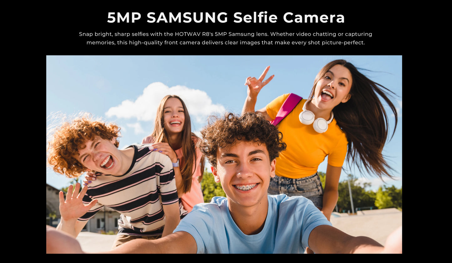 HOTWAV R8 Rugged Tablet 10.1'' HD+ Display 10800mAh Massive Battery Pad Android 14 OS Octa-core 4GB 128GB Tablet PC Global