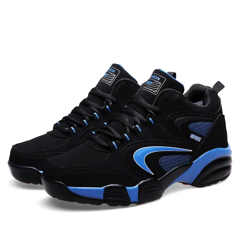 Winter Warm Couple Casual Sneakers Fashion Leather Outdoor Sport Running Tenis Men Non-slip Big Size 48 Trainer Men’s Snow Shoes.