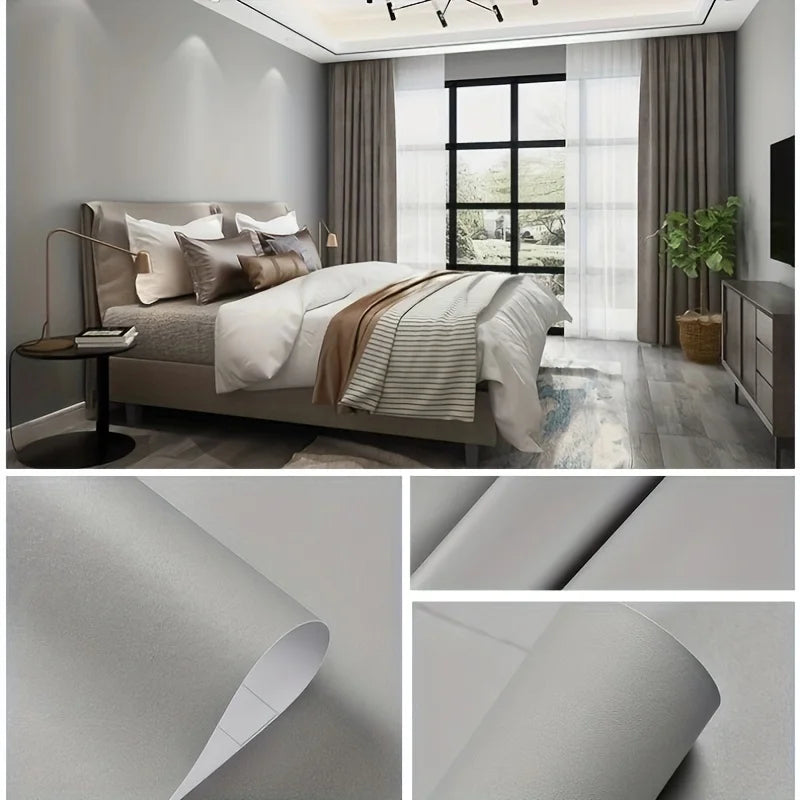 Matte Peel & Stick-Tapete, selbstklebende, abnehmbare, wasserfeste Aufkleber für Küchenarbeitsplatten, Schränke, Kleiderschränke, Renovierung