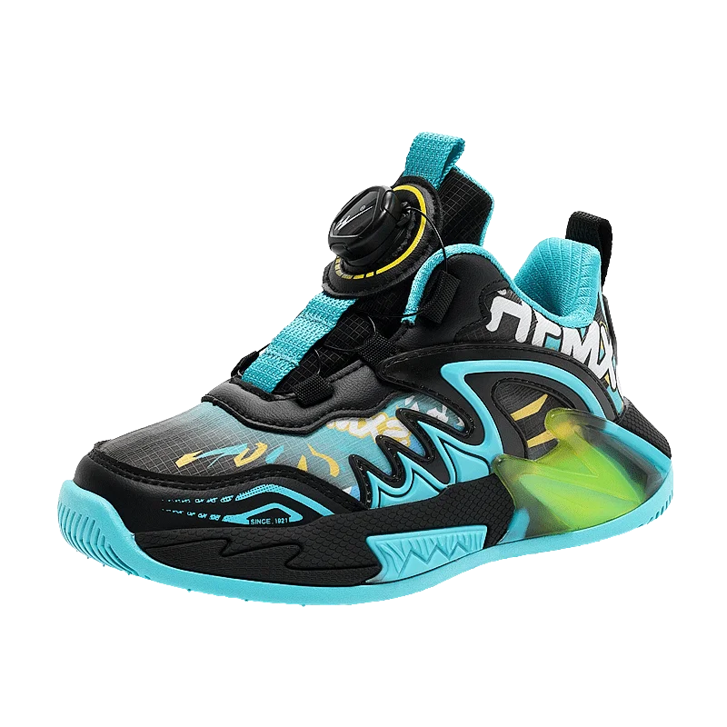 Luxury Boys Sneaker Children Origin Shoes 2025 Autumn New Fashion PU Leather Kids Basketball Shoes High Top Sneaker for Boys.