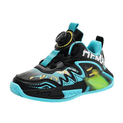 Luxury Boys Sneaker Children Origin Shoes 2025 Autumn New Fashion PU Leather Kids Basketball Shoes High Top Sneaker for Boys.