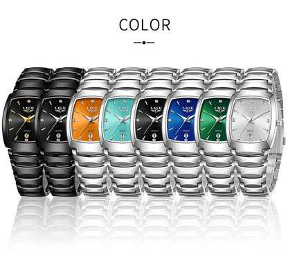 LIGE New Ladies Waterproof Watch Luxury Stainless Steel Women Watches Creative Fashion Original Elegant Quartz Wristwatch Gift.