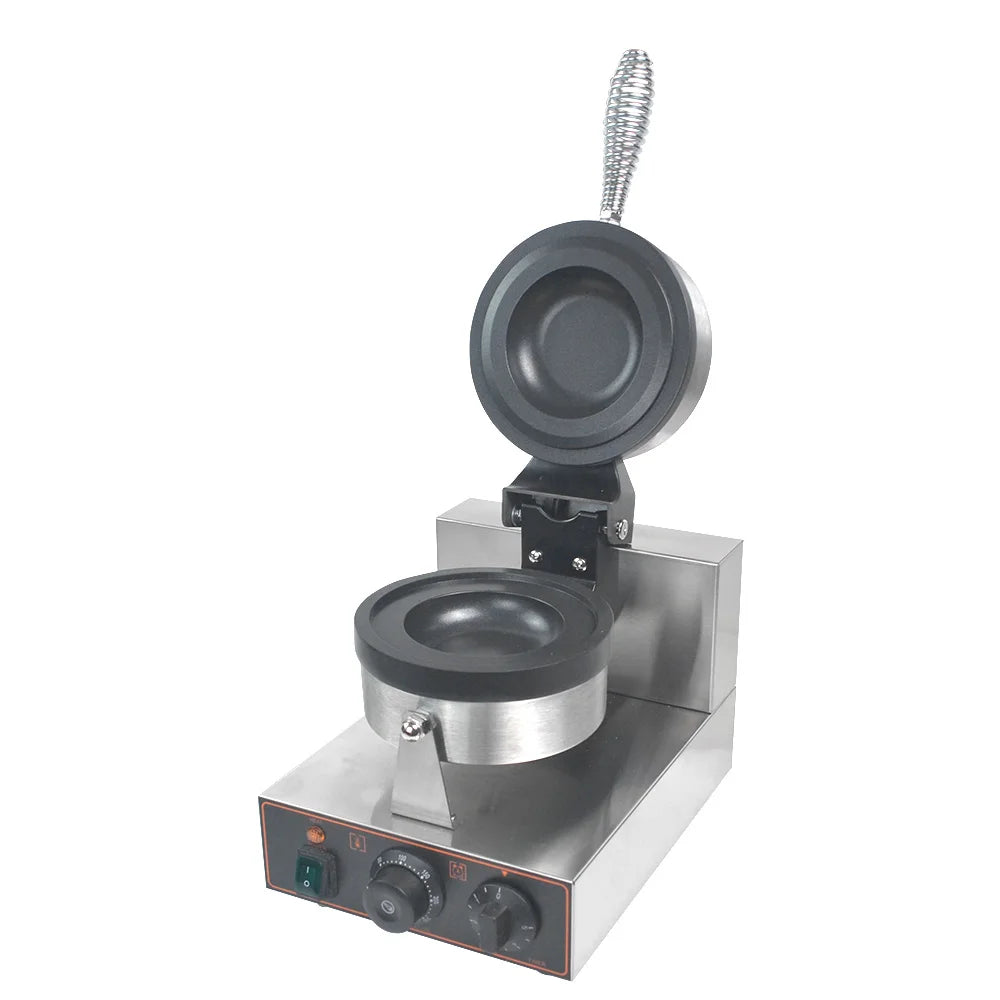 XEOLEO Electric Ice Cream Waffle Machine UFO Burger Maker 1200W Hamburg Gelato Panini Press Machine   Sandwich Press Maker.