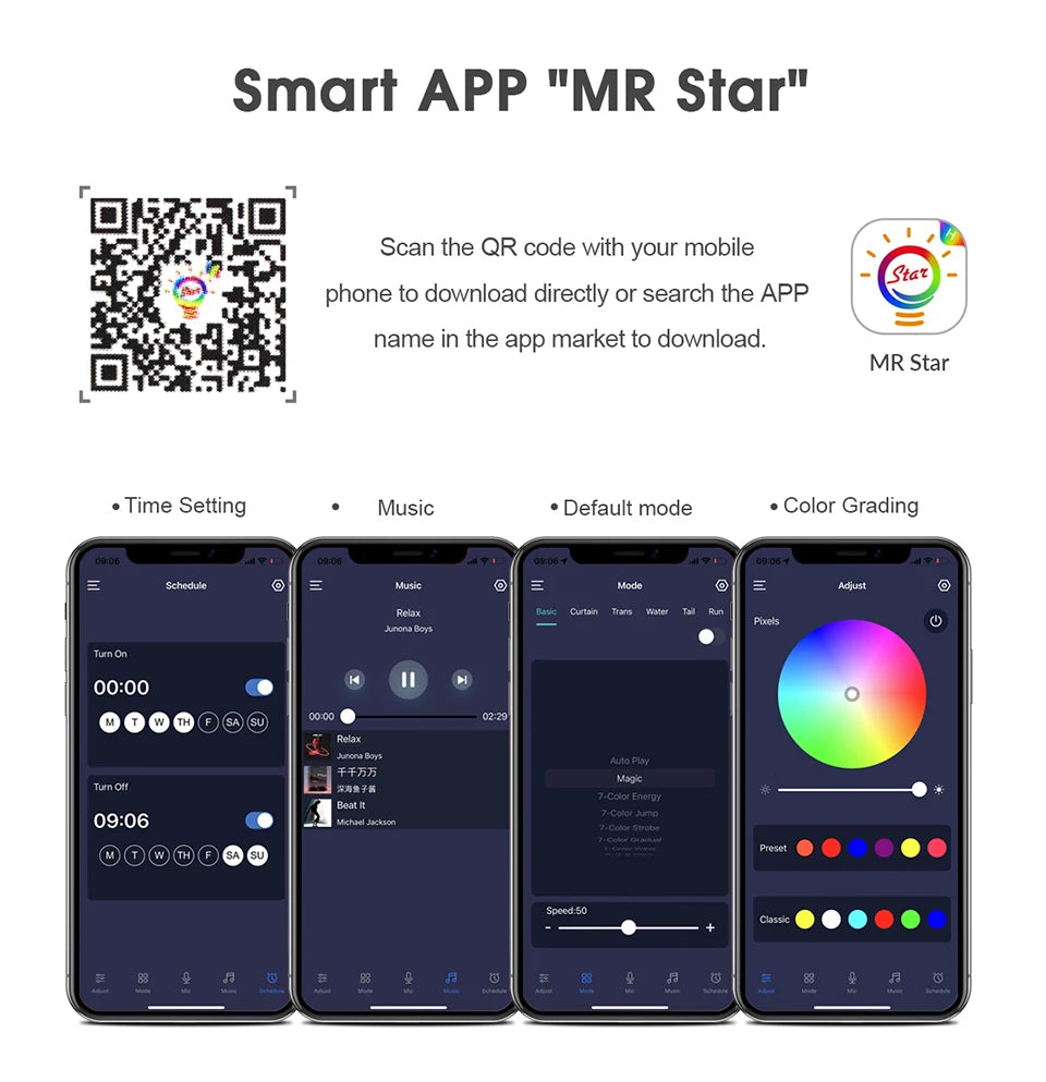 Bluetooth RGBIC WS2812 5V Dream Color RGB LED Neon lights Waterproof Soft Tube Flexible Dimmable Ribbon Tape Lamp TV Room Decor.