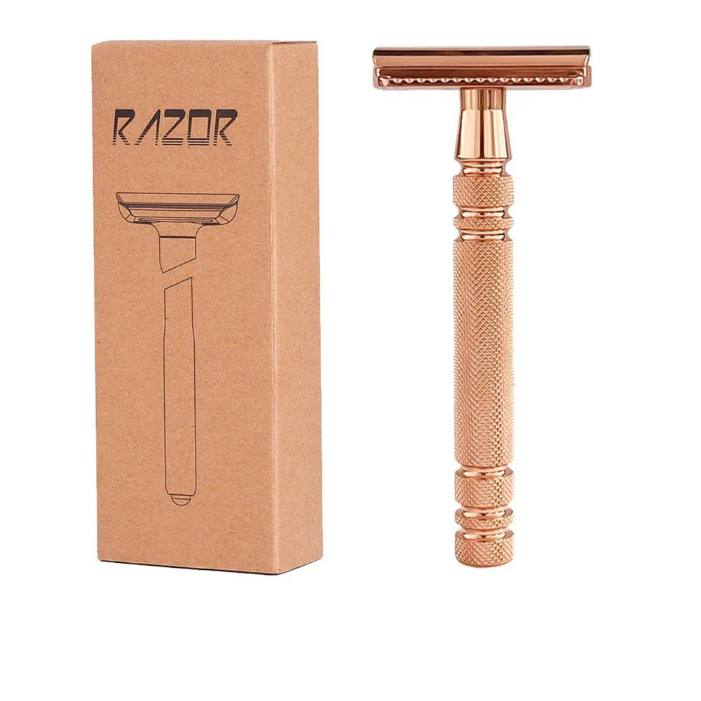 Double Sided Blade Male And Female uUniversal Hair Scraper, Safety Razor, Old-fashioned Shaver Barber Shaver Male.
