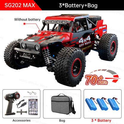 ZLL SG202 MAX/PRO 1:20 High Speed Drift Racing 70KM/H Or 50KM/H Brushless Motor 4WD RC Car Off Road Car Toys for For Kid Gift