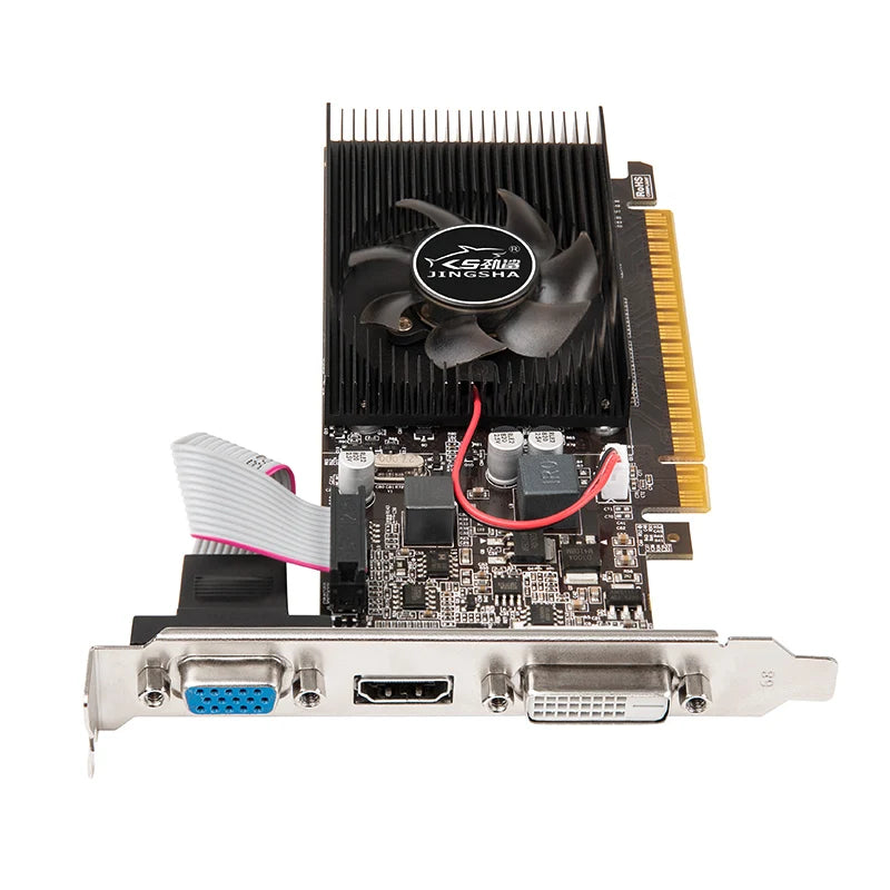 GT610/GT730 1/2/4GB Gaming Video Card Computer Graphics Card PCI-E X16 DDR3 HD+VGA+DVI placa de video GPU Display Cards for PC.