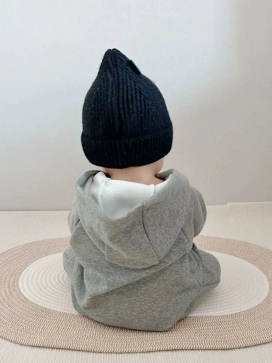 2024 herbst Baby Jungen Casual Print One Piece Langarm Strampler Infant Kleinkind Sport Overall.