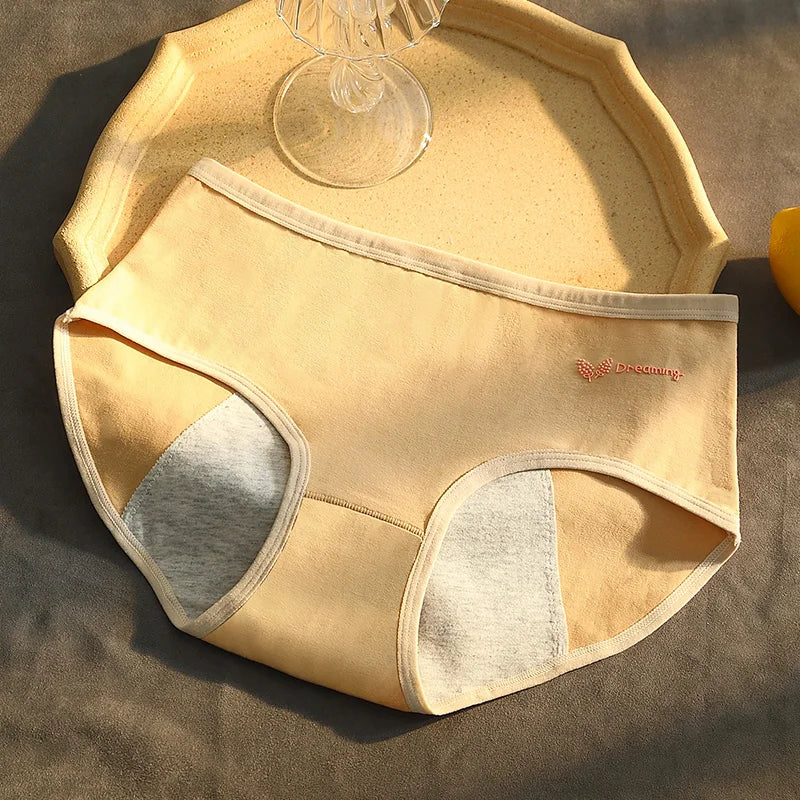 Menstrual Period Panties Women Cotton Plus Size Leakproof Period Underpants Breathable Female Waterproof Menstruation Breifs