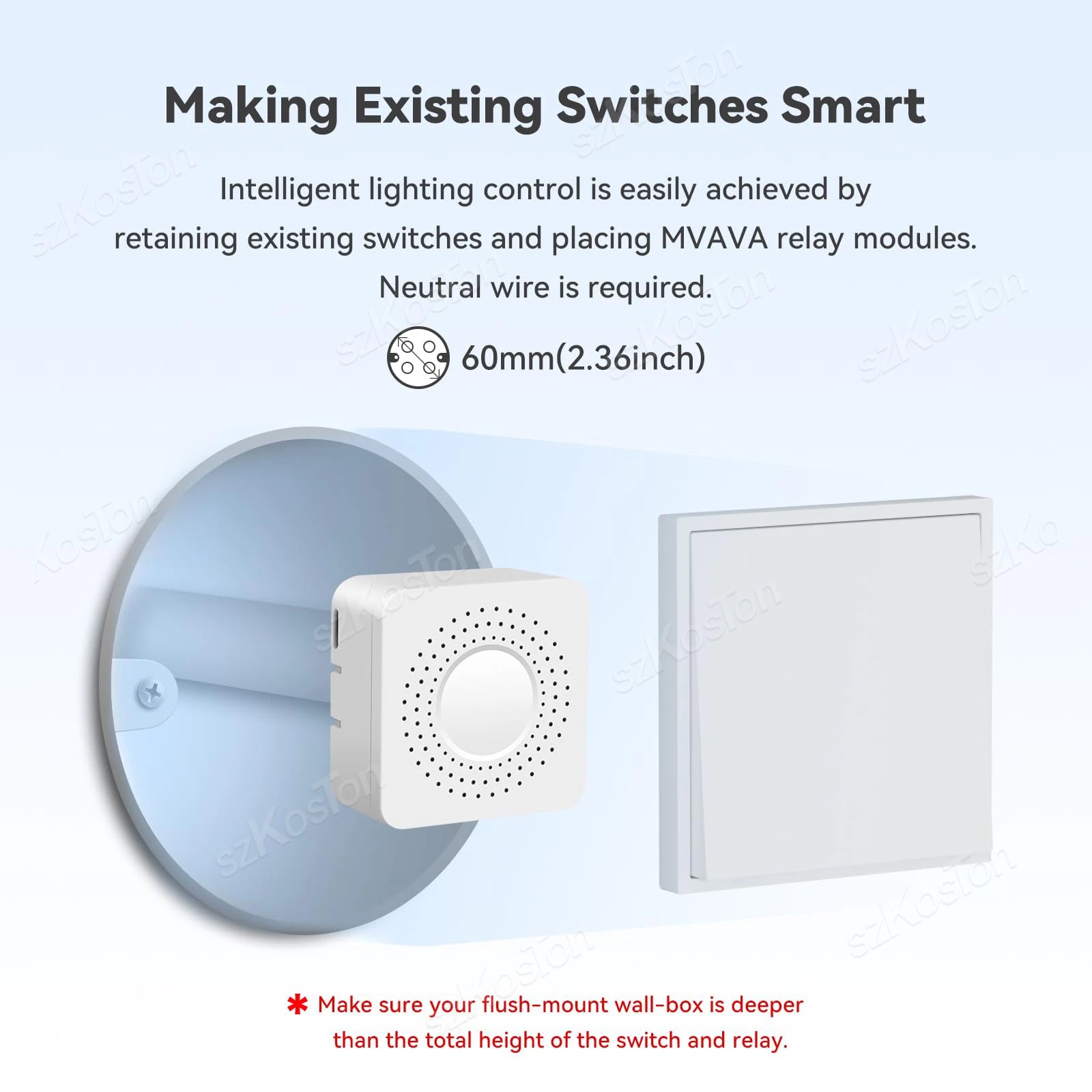 Matter WiFi Smart Switch für Homekit Smartthings Home Assistant 16A Smart Home Automation Relaismodul Funktioniert mit Alexa Google.