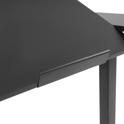 Mobiler Stehschreibtisch mit Tablettplatte, höhenverstellbar, 26–41 Zoll, drehbar, 40 kg belastbar, versteckte Räder für Home-Office-Laptops