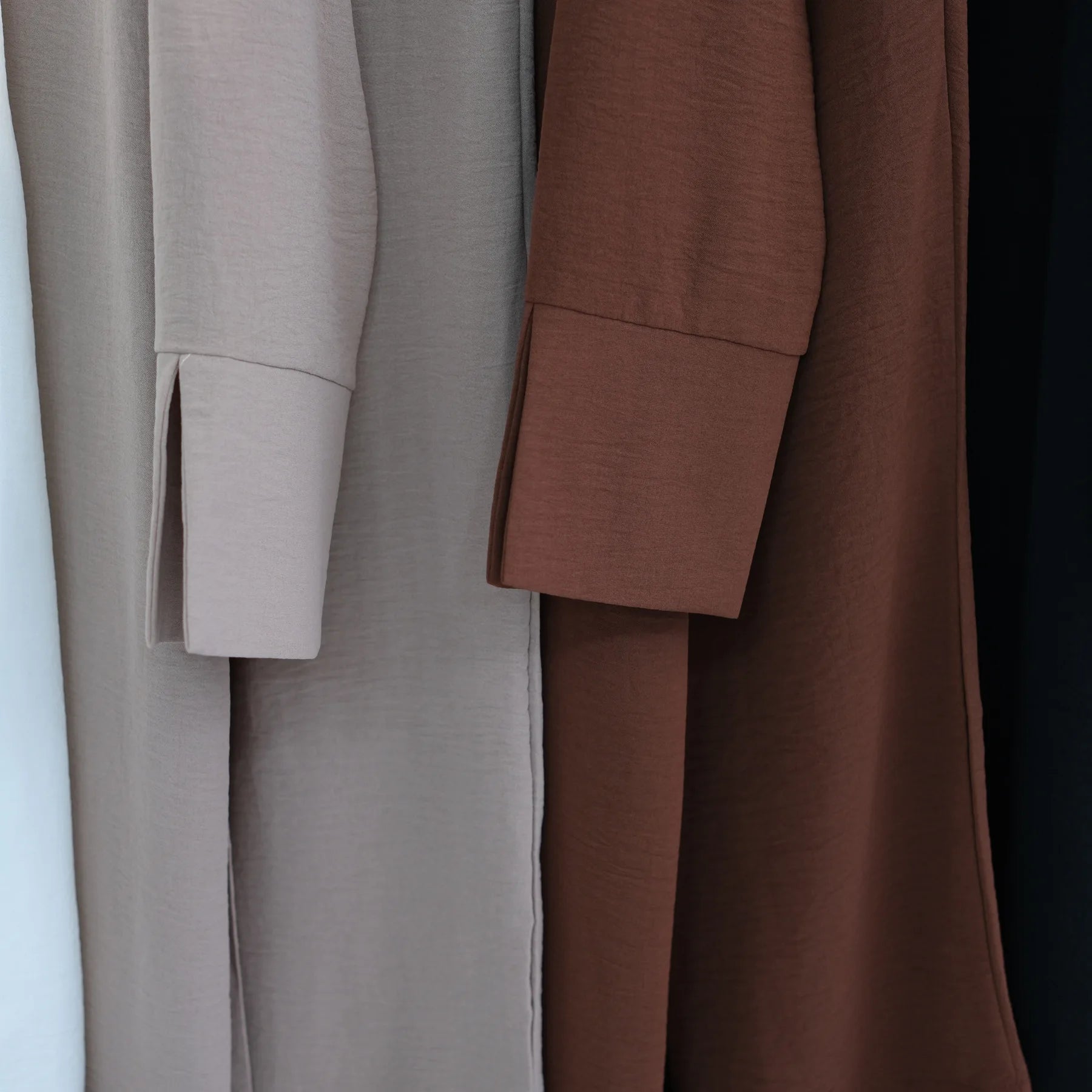 Muslim Abaya Two Piece Muslim Set for Woman Ramadan Dress Islamic.