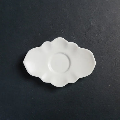 Kong Fu Tea Set with Accessories Japanese Tea Ceremony Creative Ceramic Cha Bei Dian Kombucha Cup Saucer Heat Proof Mat Coaster.