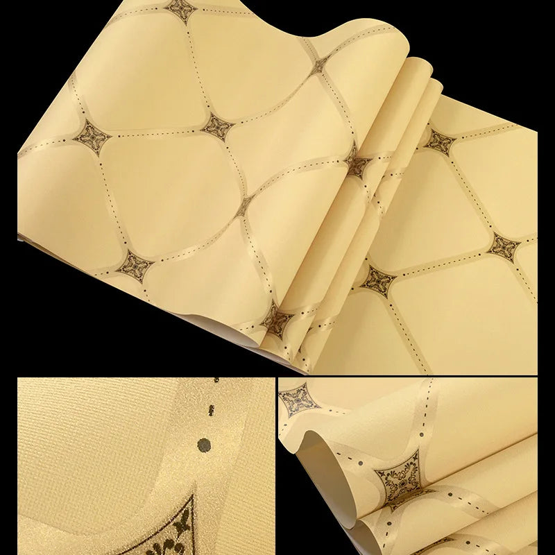 Hirschleder-Samttapete, nordische geometrische Muster, Linien, moderne, minimalistische, vertikale Streifen, Wohnzimmer-TV-Hintergrundtapete