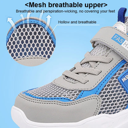 4 Color Kids' Breathable Mesh Sneakers Non-Slip School Sports Shoes for Boys Girls Lightweight Casual Walking Shoes.