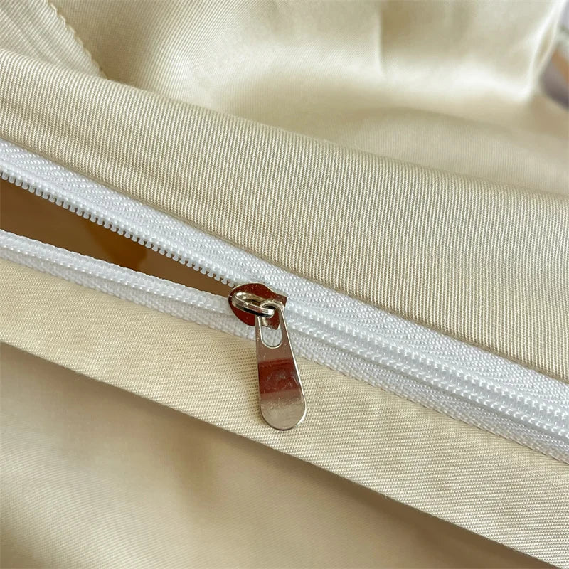 Flowers Prints Bedding Set Lyocell Eucalyptus Fiber Super Soft Silky Cool Feeling Duvet Cover Bed Sheet/Fitted Sheet Pillowcases.